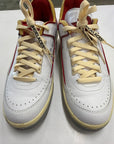 OFF WHITE AIR JORDAN 2 LOW CHICAGO - SIZE 9.5 (WORN)