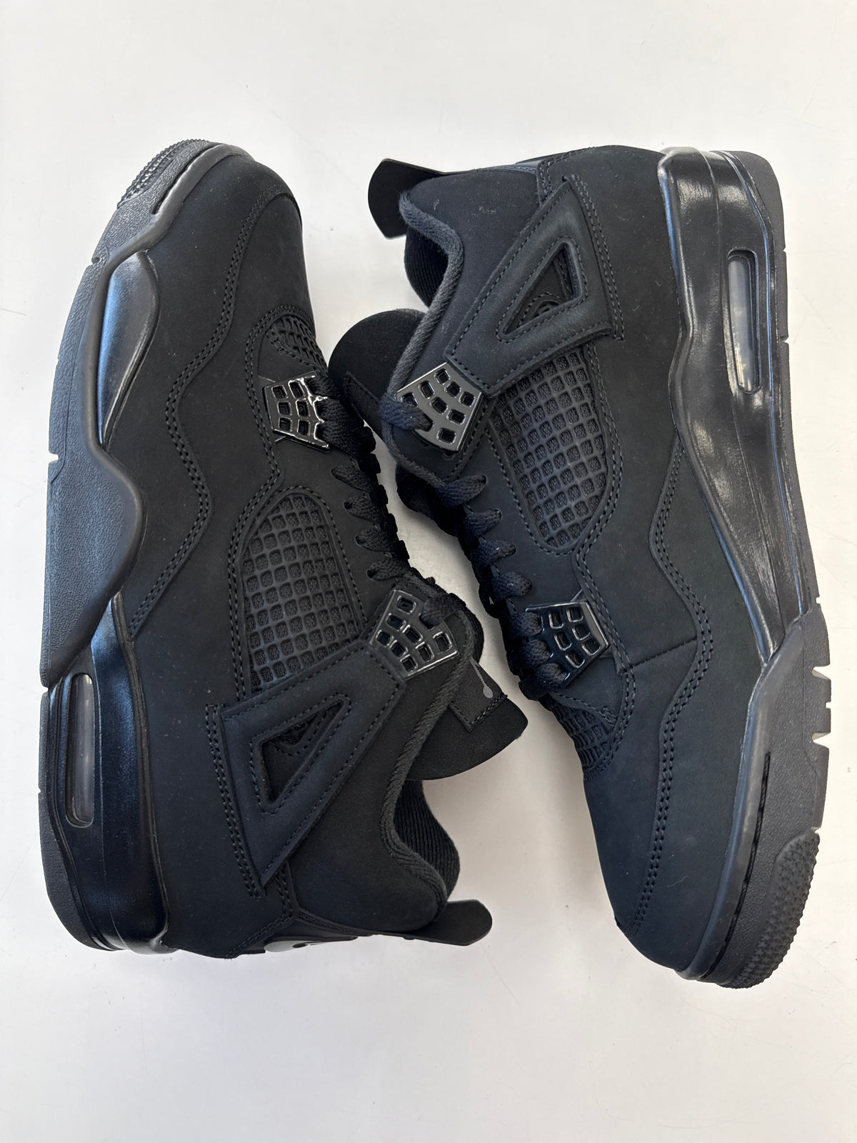 AIR JORDAN 4 BLACK CAT 2025 - SIZE 10 (WORN) - SUPER CLEAN