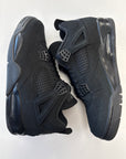 AIR JORDAN 4 BLACK CAT 2025 - SIZE 10 (WORN) - SUPER CLEAN