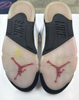 AIR JORDAN 5 SILVER TONGUE 2020 - SIZE 9 (WORN)