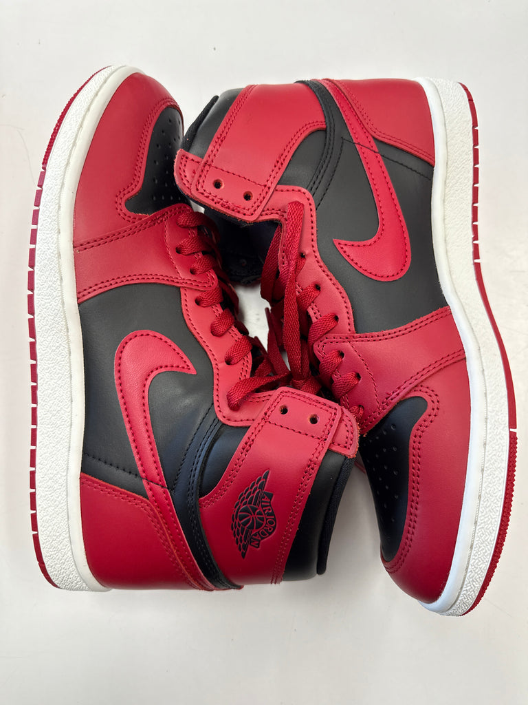 美品NIKE AIR JORDAN 39レッド 30cm★ザムスト インソール付 AIR JORDAN 1 HI 85 VARSITY RED - SIZE 10.5 (WORN) - SUPER CLEAN
