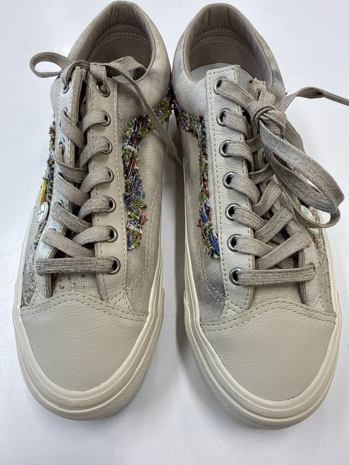 VANS OLD SKOOL 36 LX SOUVENIR OATMEAL - SIZE 9 (WORN)