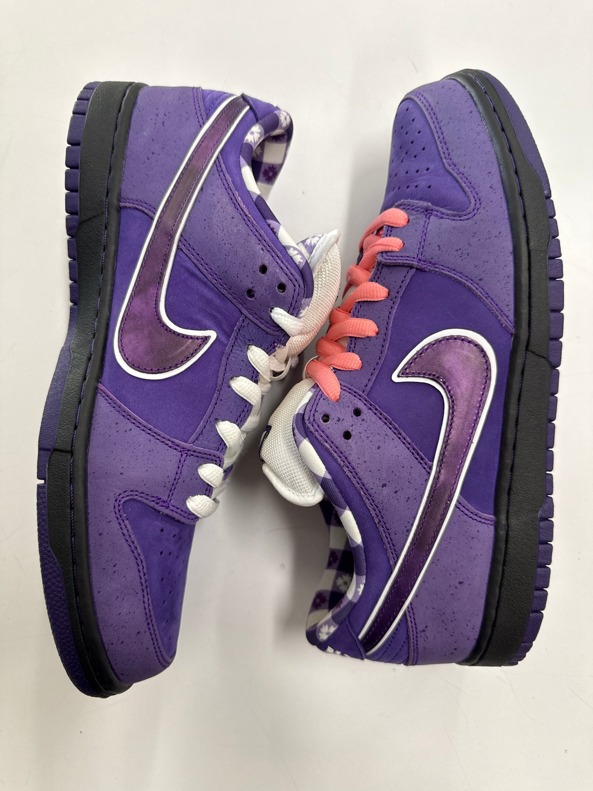 SB DUNK LOW PRO OG QS PURPLE LOBSTER - SIZE 11.5 (WORN)