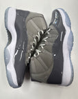 AIR JORDAN 11 COOL GREY 2021 - SIZE 10 (WORN) - SUPER CLEAN