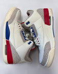 AIR JORDAN 3 INTERNATIONAL FLIGHT - SIZE 12 (WORN)