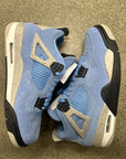 AIR JORDAN 4 UNIVERSITY BLUE - SIZE 9.5 (WORN)
