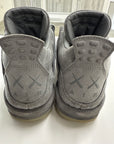 AIR JORDAN 4 KAWS COOL GREY - SIZE 10 (WORN)