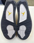 AIR JORDAN 4 LIGHTNING - SIZE 12 (WORN) - SUPER CLEAN