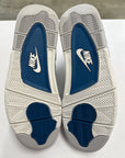 AIR JORDAN 4 MILITARY BLUE 2024 - SIZE 11 (WORN) - SUPER CLEAN