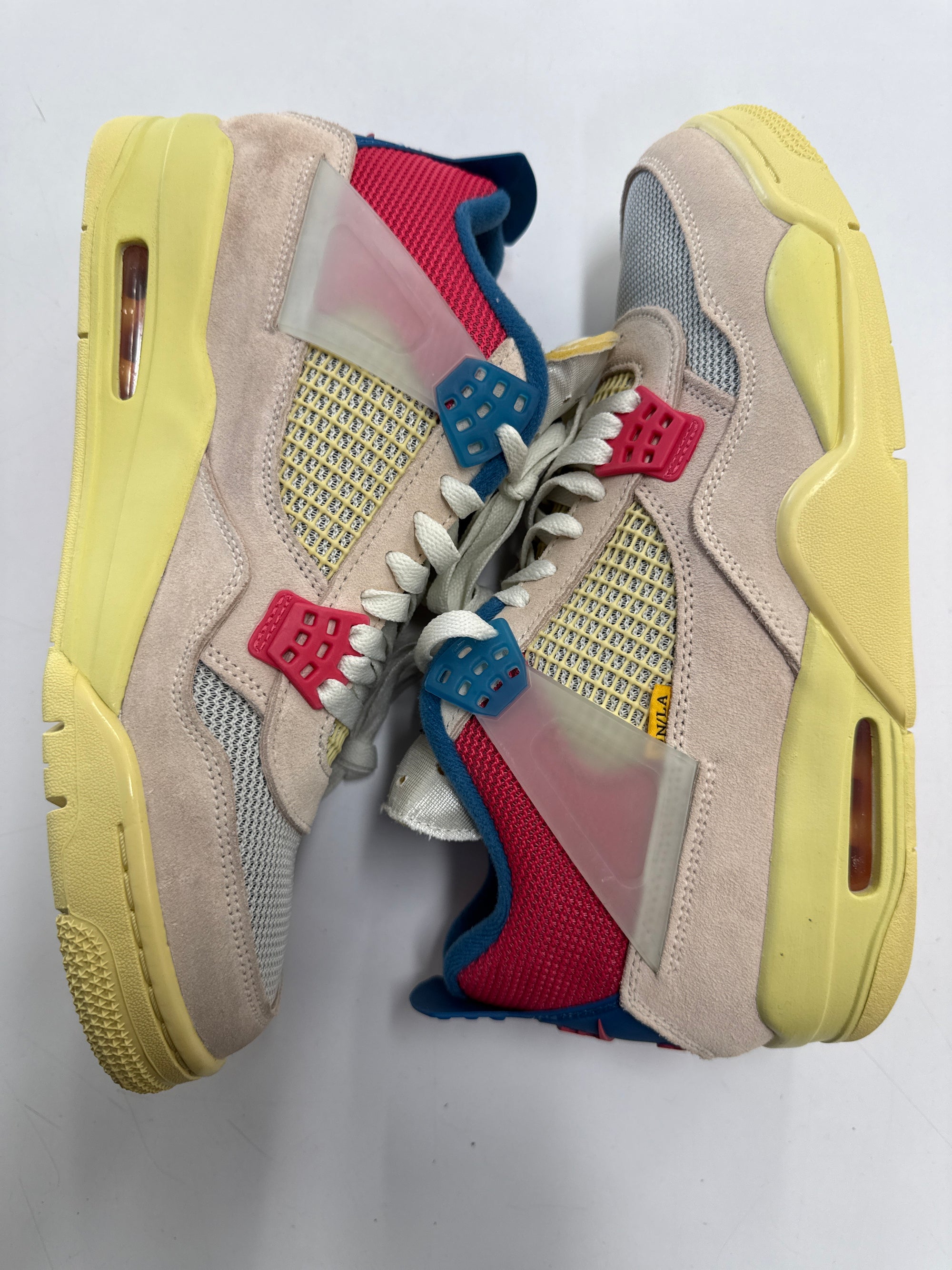 AIR JORDAN 4 UNION GUAVA - SIZE 10.5 (WORN) - SUPER CLEAN
