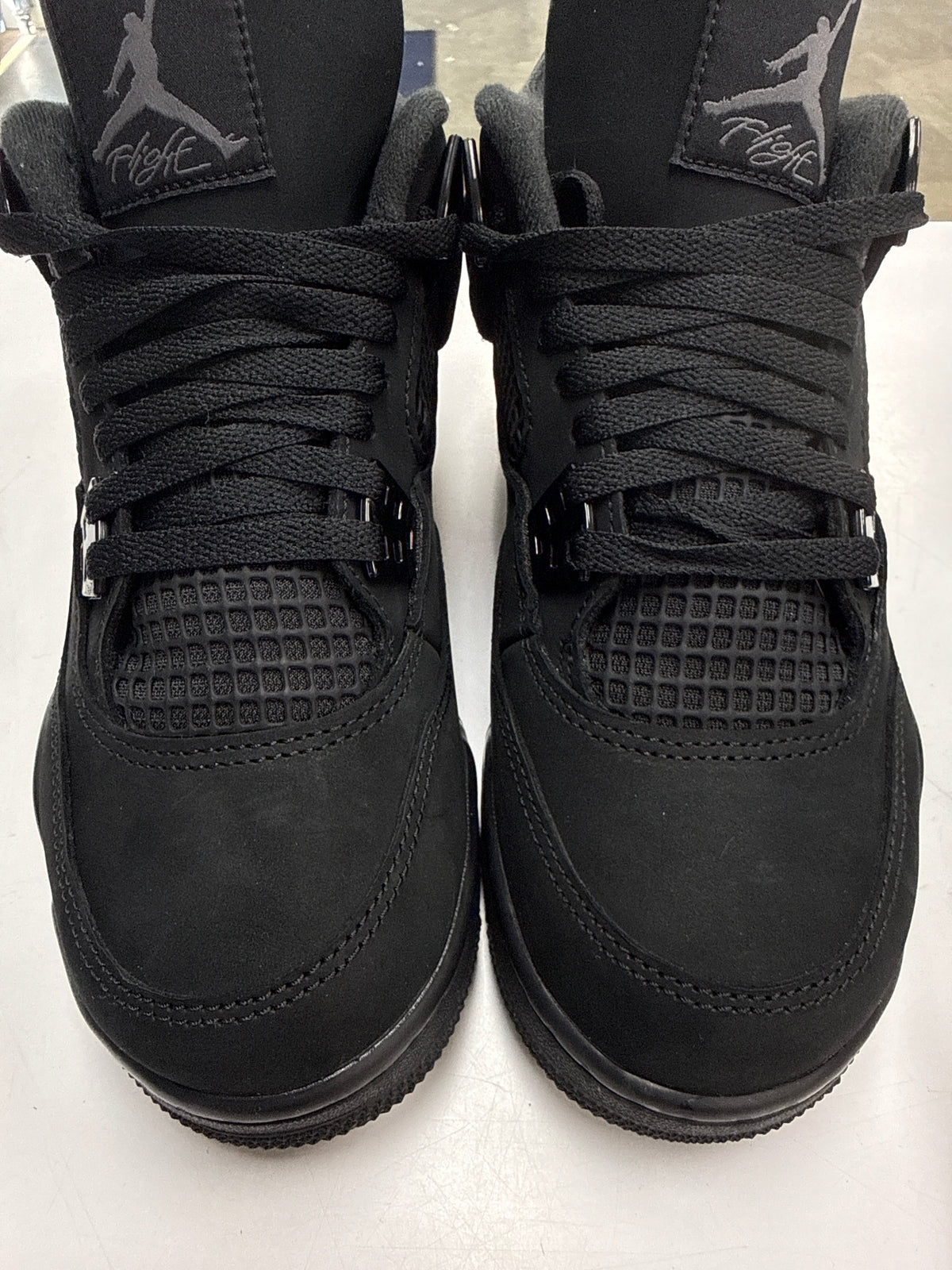 AIR JORDAN 4 GS BLACK CAT 4 2025 - SIZE 6.5Y (WORN)