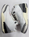 AIR JORDAN 3 WHITE CEMENT REIMAGINED - SIZE 7.5 (WORN)