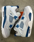 AIR JORDAN 4 MILITARY 2024 - SIZE 8.5 (WORN) - SUPER CLEAN