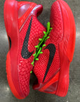 NIKE KOBE VI PROTRO REVERSE GRINCH - SIZE 13 (WORN)