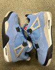 AIR JORDAN 4 UNIVERSITY BLUE - SIZE 9.5 (WORN)