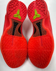 KOBE 6 PROTRO REVERSE GRINCH - SIZE 9 (WORN) - SUPER CLEAN