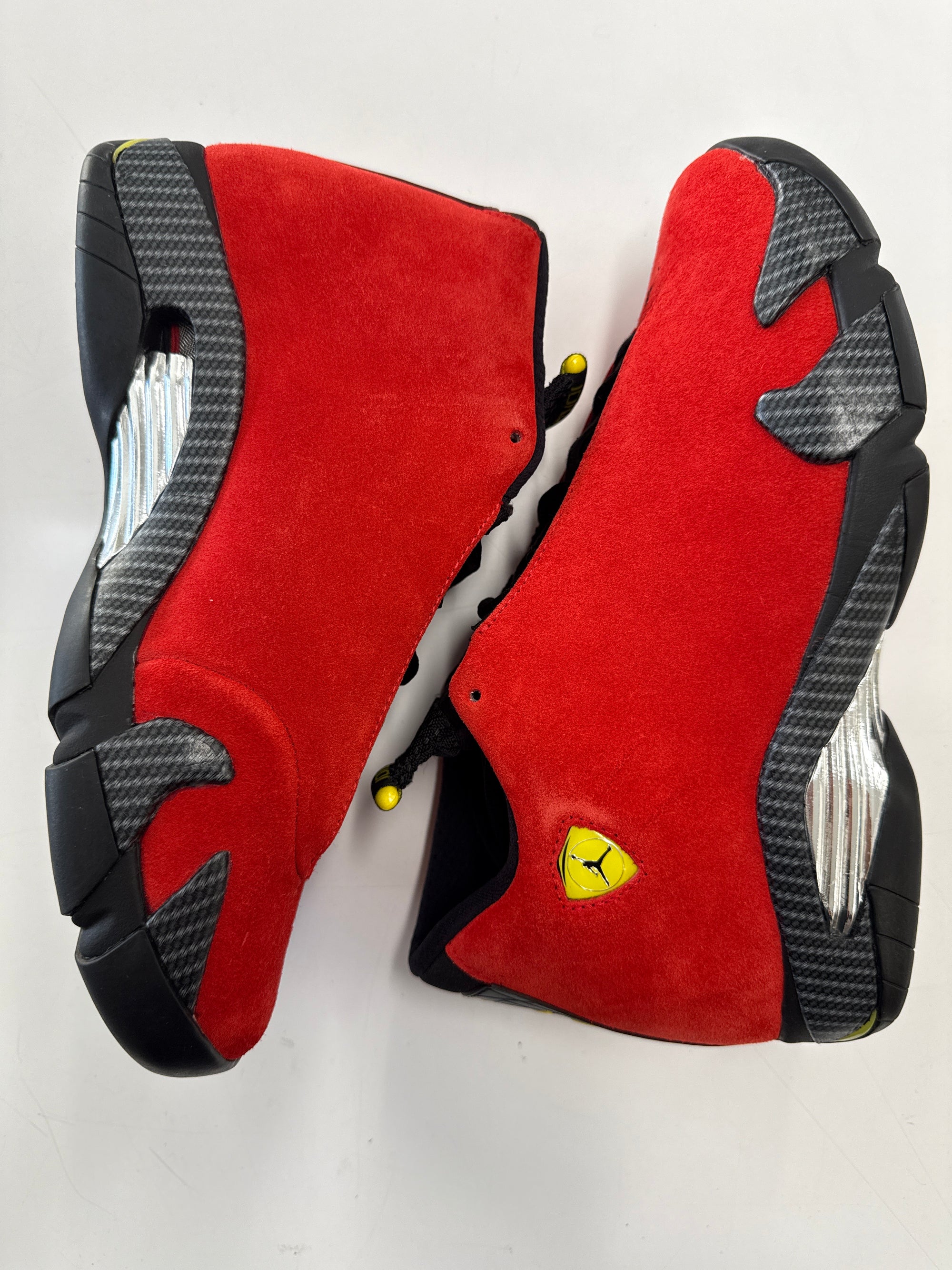 AIR JORDAN 14 FERRARI 2014 - SIZE 8 (WORN)