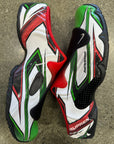 CLOGPOSITE SUPREME WHITE GYM RED GREEN - SIZE 10 (WORN)
