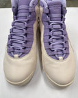WMNS AIR JORDAN 10 RETRO HYDRANGEAS - SIZE W14 M12.5 (WORN)