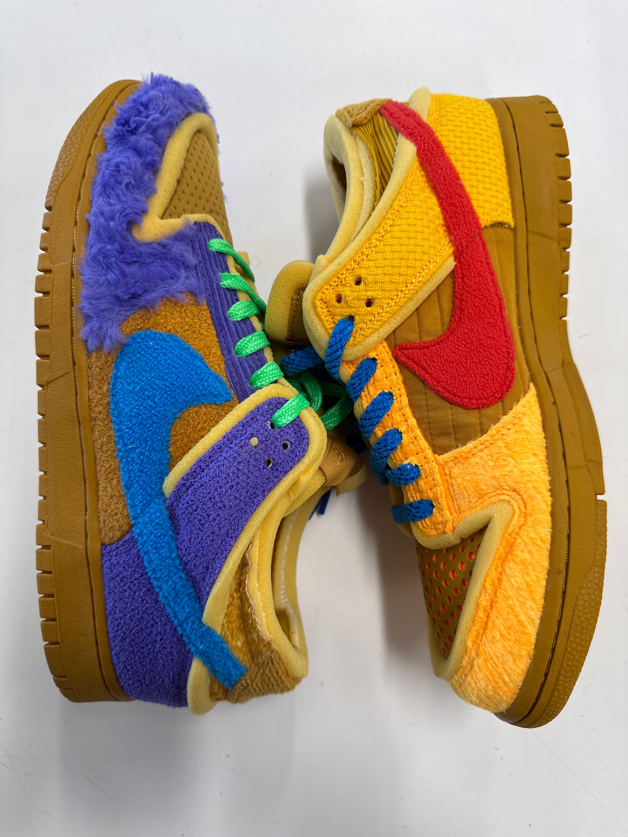 DUNK LOW CACTUS PLANT FLEA MARKET SWAMP SPONGE PSYCHIC PURPLE - SIZE 9.5 (WORN)  - SUPER CLEAN