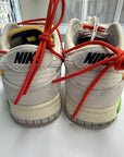 OFF WHITE NIKE DUNK LOT 13 - SIZE 11 (WORN)