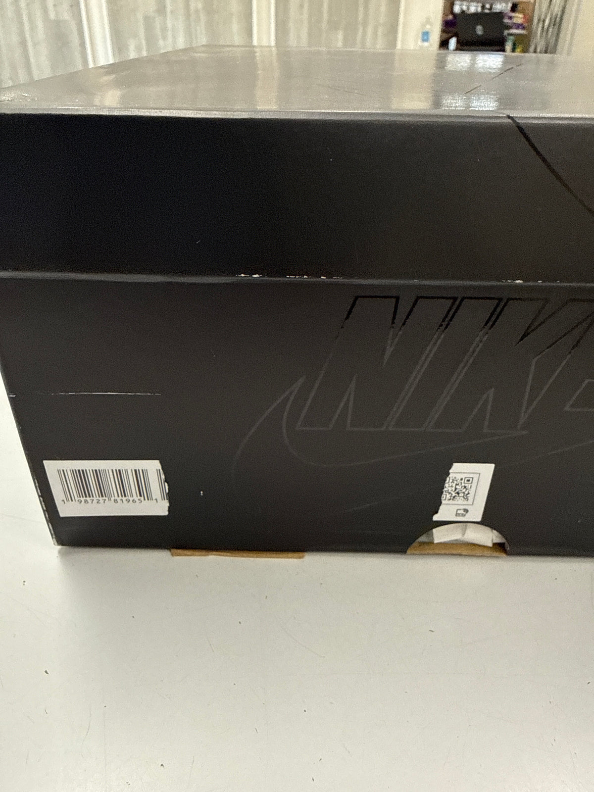 AIR JORDAN 1 HIGH FRAGMENT X UNION VARSITY RED SPORT ROYAL - SIZE 11.5 (WORN) - MISSING LABEL ON BOX