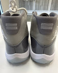 AIR JORDAN 11 COOL GREY - SIZE 9.5 (WORN)