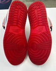 AIR JORDAN 1 HIGH SPIDER MAN ACROSS THE SPIDER VERSE - SIZE 8 (WORN) - SUPER CLEAN
