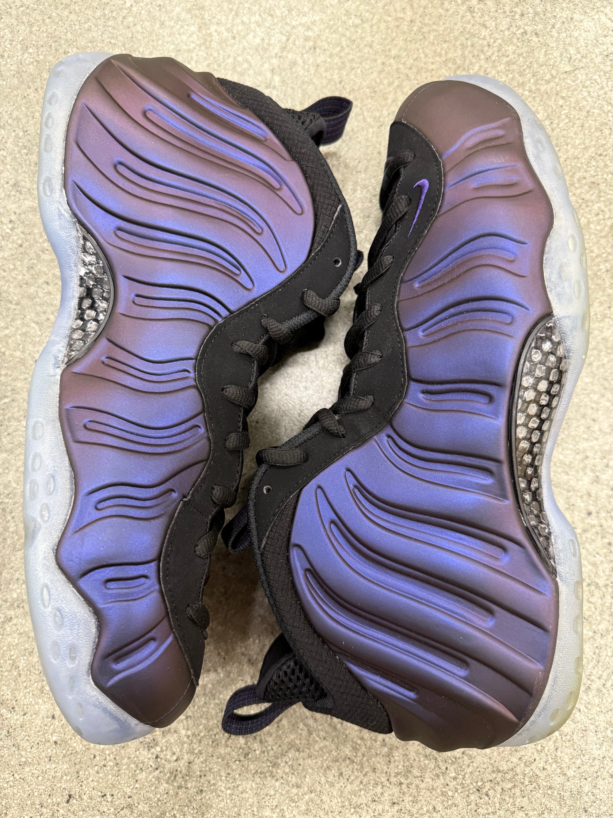 AIR FOAMPOSITE ONE EGGPLANT 2024 - SIZE 11.5 (WORN)