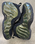 AIR FOAMPOSITE ONE LEGION GREEN - SIZE 9.5 (WORN)