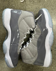 AIR JORDAN 11 COOL GREY 2021 - SIZE 9 (WORN)