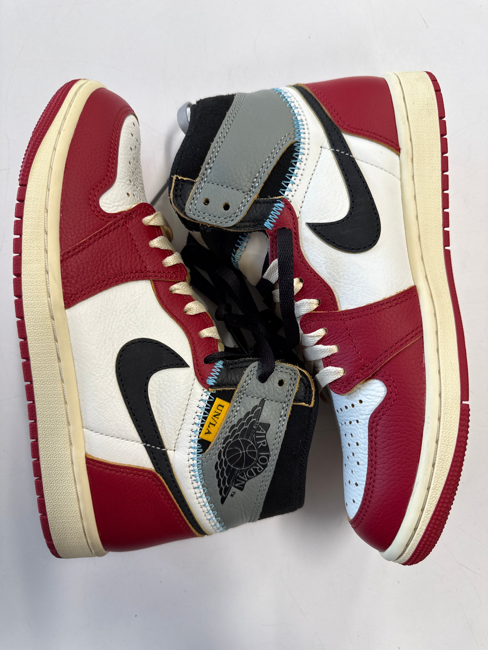 AIR JORDAN 1 HIGH UNION CHICAGO SHADOW - SIZE 7.5 (WORN)