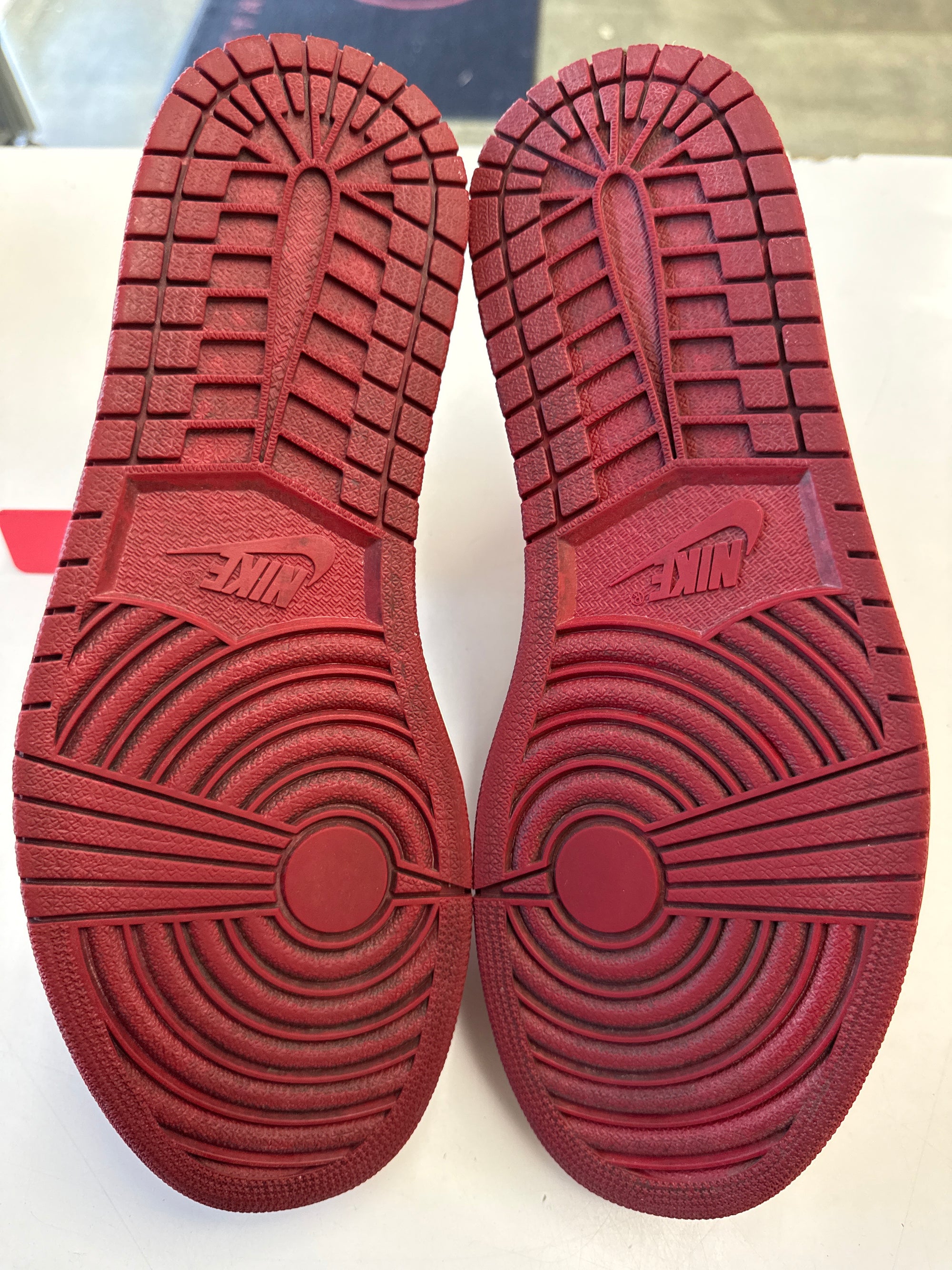 OFF WHITE AIR JORDAN 1 HIGH CHICAGO - SIZE 12 (WORN)