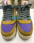 AIR JORDAN 4 UNION DESERT MOSS - SIZE 12 (WORN)
