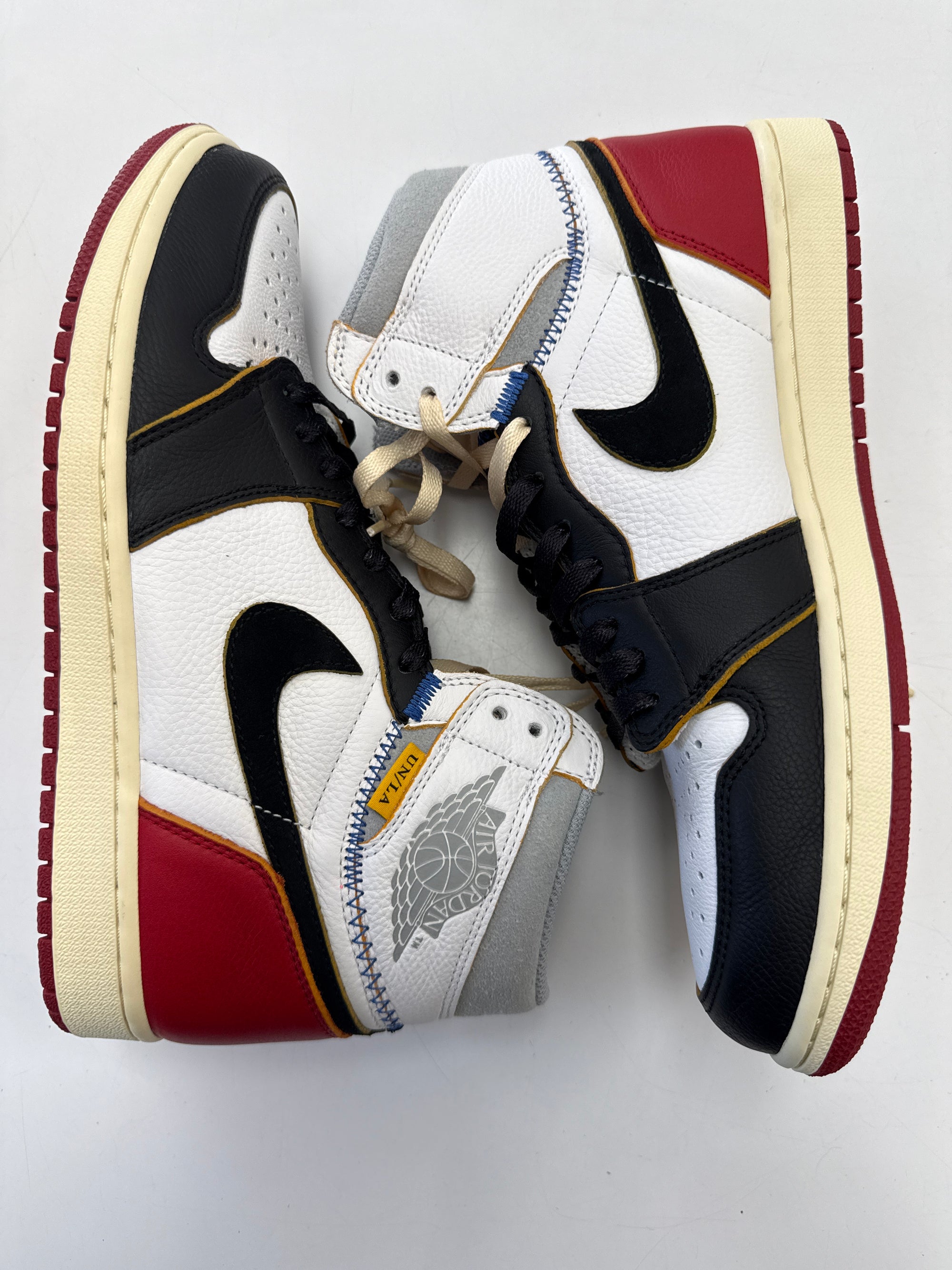 AIR JORDAN 1 HIGH UNION BLACK TOE - SIZE 10.5 (WORN)