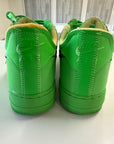 OFF WHITE AIR FORCE 1 LOW BROOKLYN - SIZE 10 (WORN)