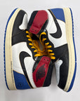 AIR JORDAN 1 HIGH FRAGMENT X UNION VARSITY RED SPORT ROYAL - SIZE 11.5 (WORN) - SUPER CLEAN