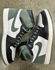AIR JORDAN 1 HIGH CLAY GREEN - SIZE 12 (WORN) - SUPER CLEAN