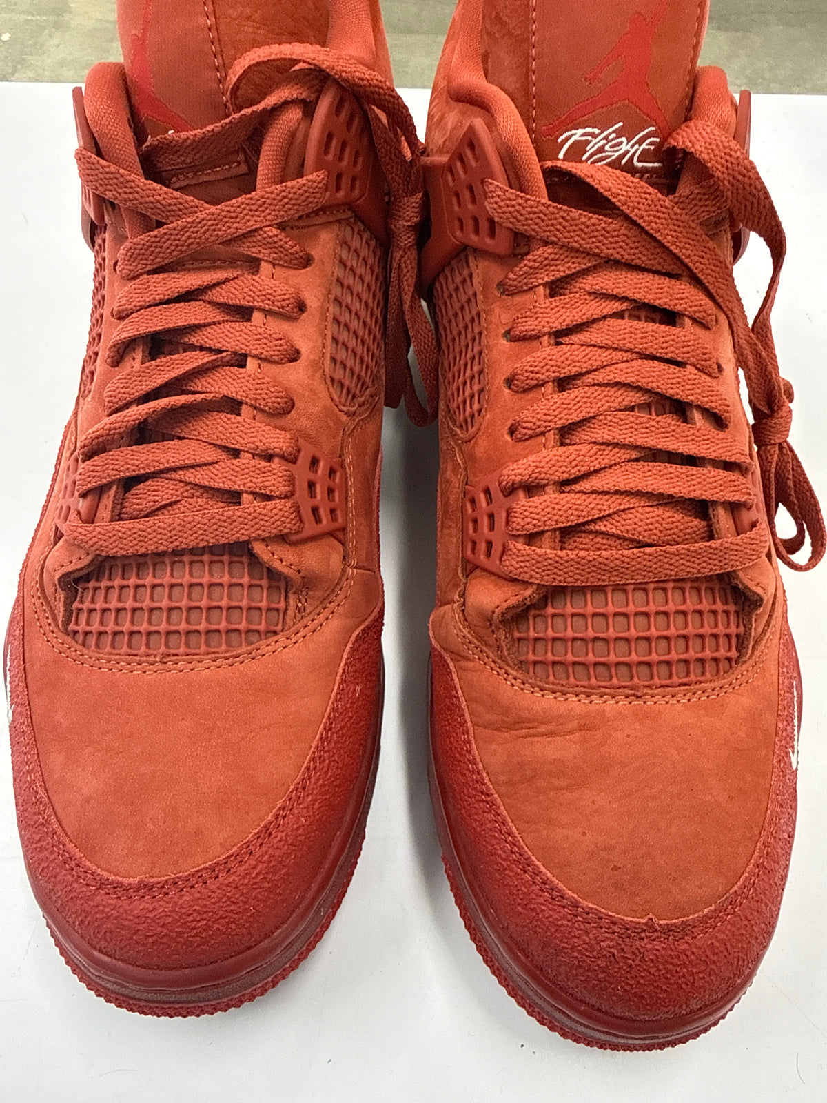 AIR JORDAN 4 NIGEL SYLVESTER BRICK BY BRICK - SIZE 12 (WORN)
