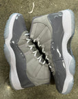 AIR JORDAN 11 COOL GREY 2021 - SIZE 9 (WORN)