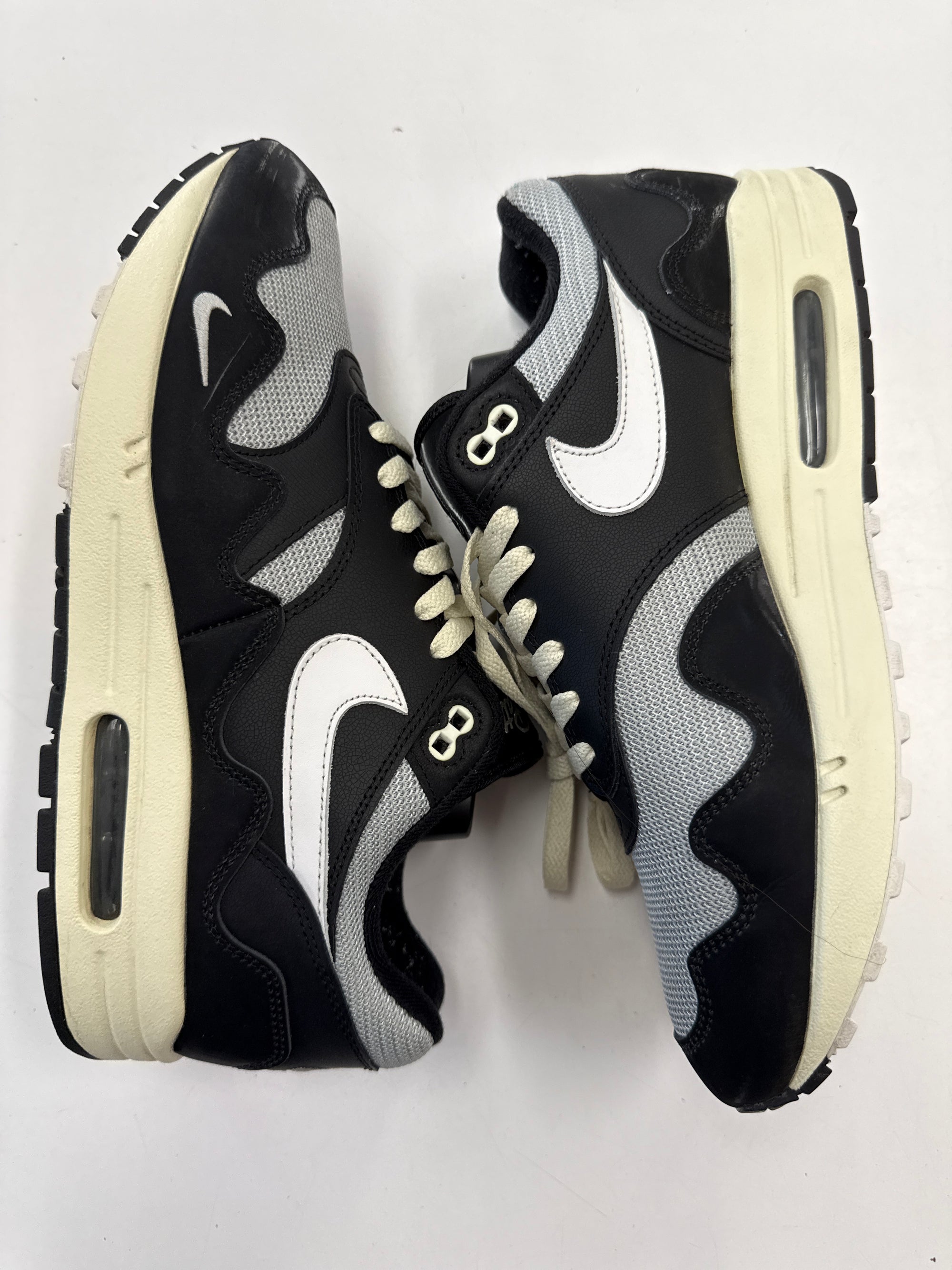AIR MAX 1 PATTA WAVES BLACK - SIZE 10.5 (WORN)