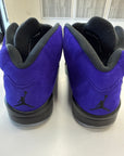 AIR JORDAN 5 ALTERNATE GRAPE - SIZE 8.5 (WORN)
