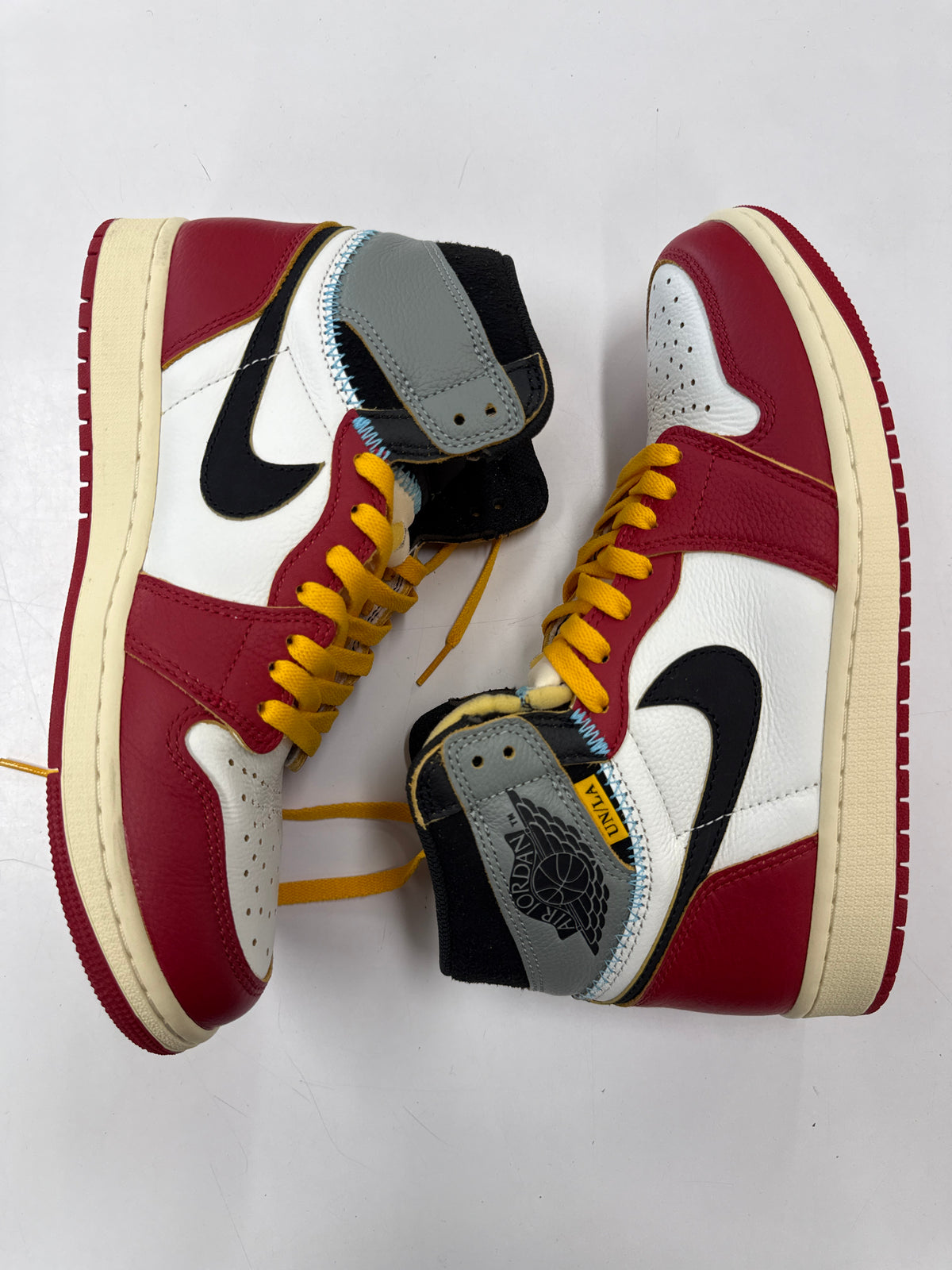 AIR JORDAN 1 HIGH UNION CHICAGO SHADOW - SIZE 9 (WORN)