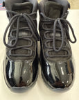 AIR JORDAN 11 CAP AND GOWN - SIZE 8.5 (WORN) - NO PLASTIC TOP