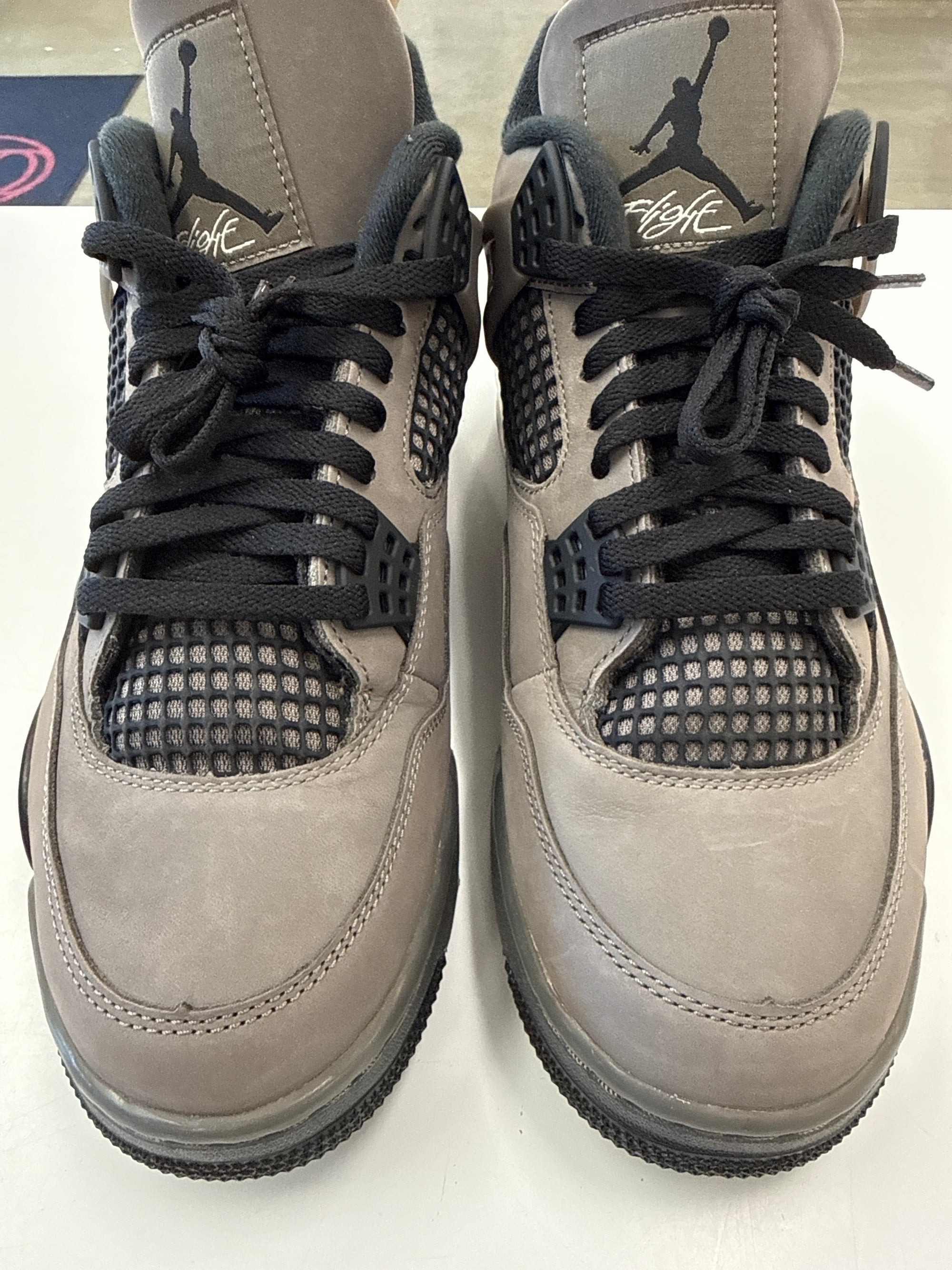 AIR JORDAN 4 CAVE STONE - SIZE 10 (WORN)