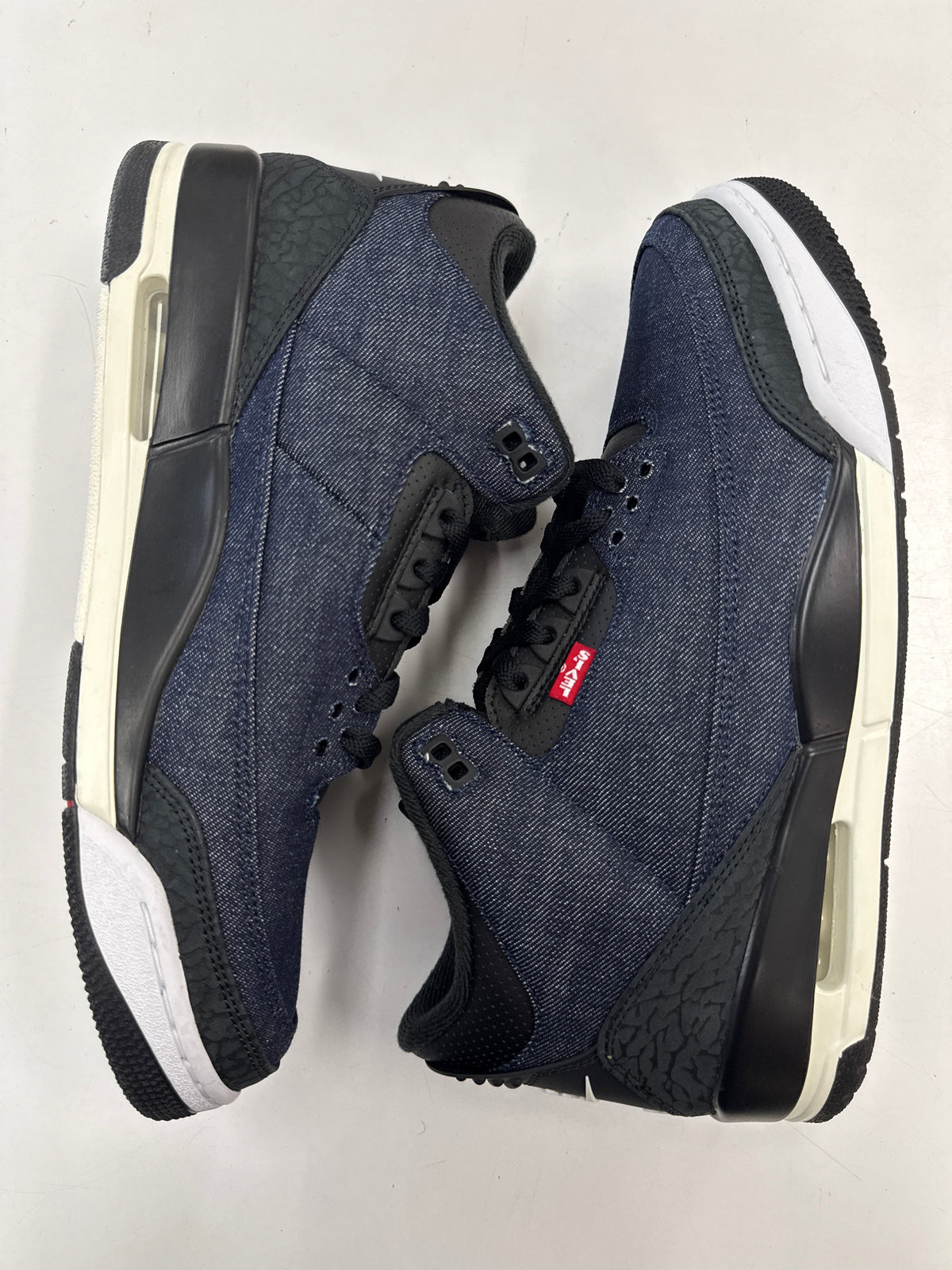 AIR JORDAN LEVIS INDIGO - SIZE 12 (WORN)