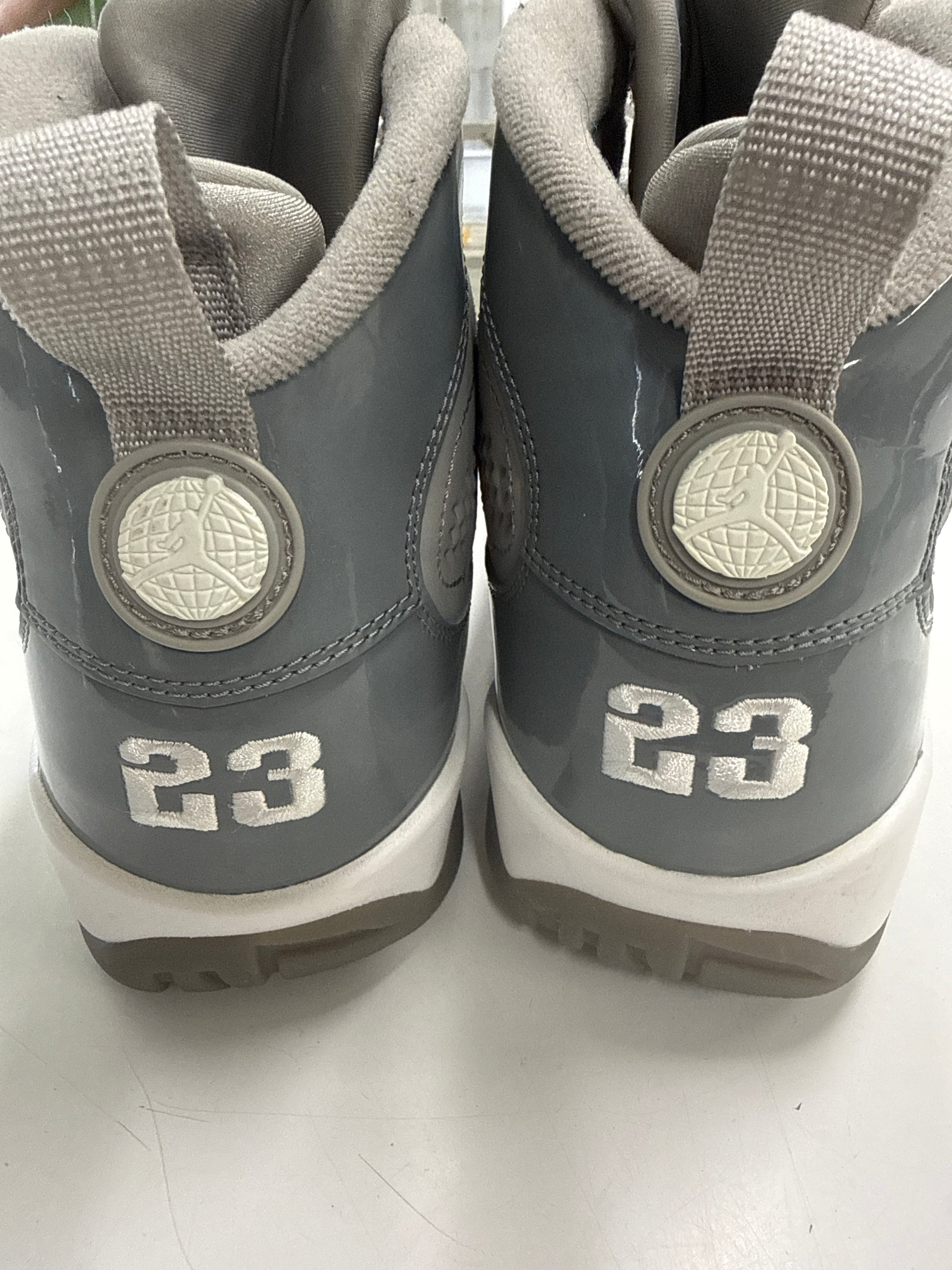 AIR JORDAN 9 COOL GREY 2012 - SIZE 10.5 (WORN) - SUPER CLEAN