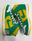 SB DUNK HIGH OAKLAND ATHLETICS - SIZE 9.5 (WORN) - SUPER CLEAN