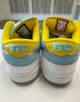 SB DUNK LOW FTC LAGOON PULSE - SIZE 11 (WORN)