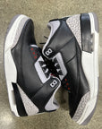 AIR JORDAN 3 BLACK CEMENT 2024 - SIZE 10.5 (WORN) - SUPER CLEAN